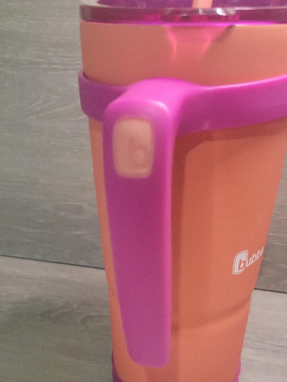 Bubba 24oz Insulated Tumbler With Straw In Orange And Pink